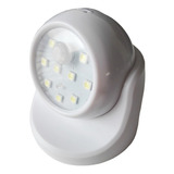 Luz 10 Led Inalambrica Con Sensor Detector De Movimiento Foc