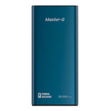 Cargador Portátil Master G Carga Rápida Pd 20.000 Mah Azul