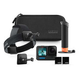 Câmera Gopro Hero 12 Black 5.3k Hdr 27 Mp + Kit Acessórios Cor Preto