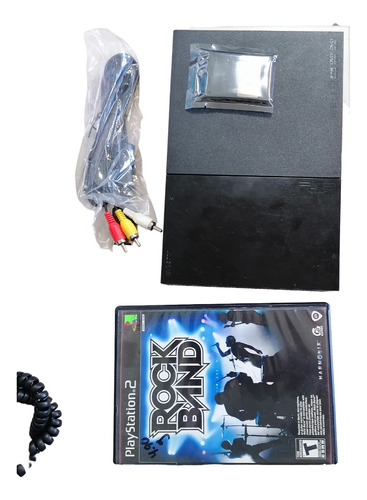 Sony Playstation 2 Slim + Cable + Memory + 2 Juegos Original