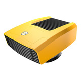 (1) Ventilador De Calefacción Para Coche, Amarillo, 12 Volti