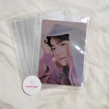 10 Hojas A5 Protectoras Para Photocard De 1 Espacio