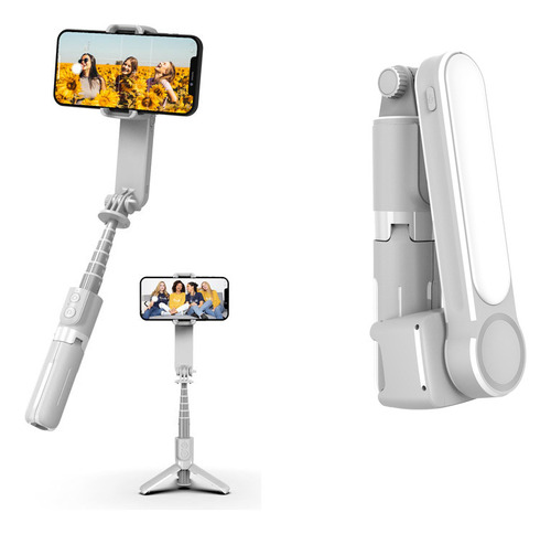 Telefone Selfie Stick TriPod, Controle Remoto Bluetooth E Lu