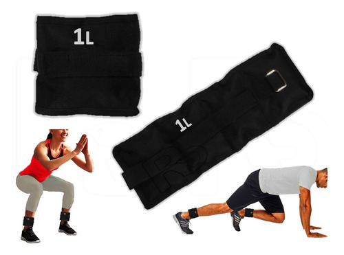 Pesas Tobilleras Kit 1k (2lbs) Entrenamiento  Rehabilitacion