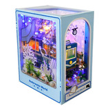 Kit Book Nook Kit House Model Toy