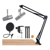 Para Brazo Articulado Shure Sm58 Y Shure Sm7b, Soporte Para 