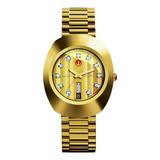 Rado R12413493 Reloj Con Dial De Oro Original, Para Hombre