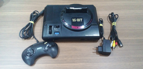 Console Mega Drive Controle Original + Jogo