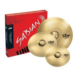 Pack Sabian Sbr5004 Bright Hi Hat 14 + Crash 16 + C Ride 18