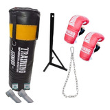 Bolsa De Boxeo 0.90 Rellena + Kit Entrenamiento.oferta!!