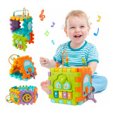 Juguete Cubo Didáctico Educativo Musical Juego Bebé Infantil