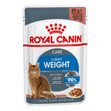 Royal Canin Pouch Gato Light Weight Care Caja X 12 Unidades