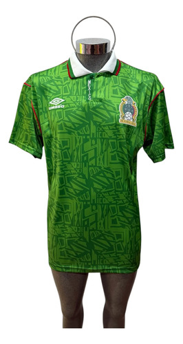 Jersey Umbro Selección Méxicana Mexico Mundial Usa 1994 | Envío gratis