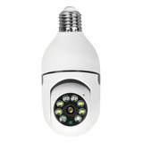 Camera Ip Lampada Wi-fi 360 Hd Espiã