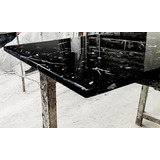 Tapa De Mesa Mármol Negro Marquina - Forma Y Diseño