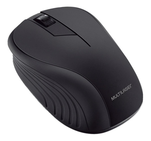 Mouse Sem Fio Multilaser Wireless Mo212 Preto Mouse Óptico 