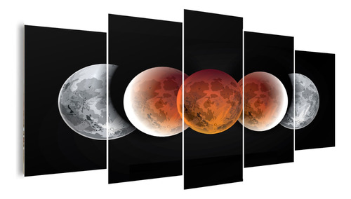 Cuadros Decorativos  Economicos    Eclipses Lunar Y Solar