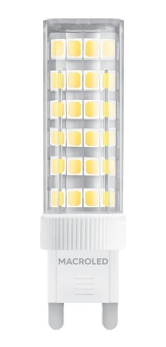 Lampara Led G9 Bipin 6w=50w Luz Fría-cálida Macroled