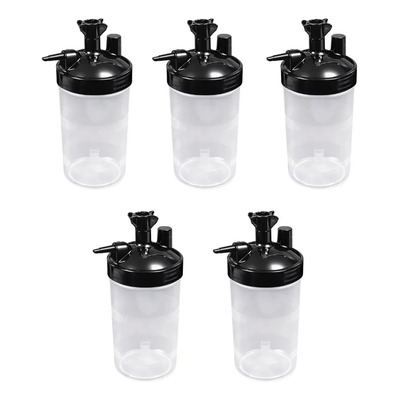 Vaso Humidificador Oxígeno Tanque Concentrador 5 Piezas | Envío gratis
