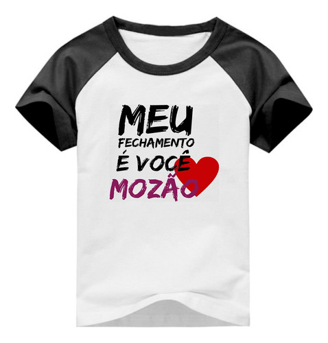 Camiseta Dia Dos Namorados - Meu Fechamento É Você Mozão