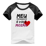 Camiseta Dia Dos Namorados - Meu Fechamento É Você Mozão