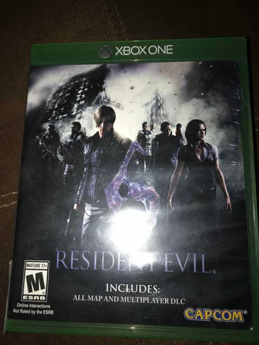 Videojuego Resident Evil 6 Para Xbox One