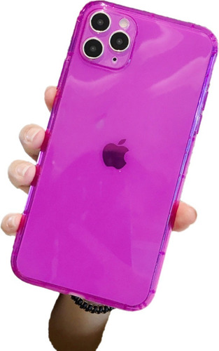 Funda Protectora Para iPhone Anti Golpes Neon