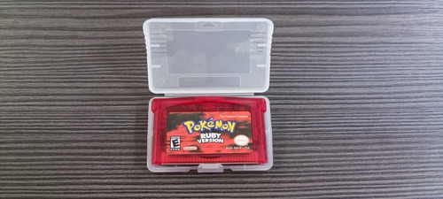 Pokémon Ruby Standard Edition Nintendo Gba Físico Repro