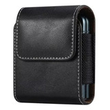 Capa Porta Celular Couro P/ Samsung Galaxy Z Flip 5 / 4 / 3