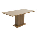 Mesa De Comedor Rectangular Madesa Tablero Madera 5275 N/c