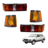  Juego Faros Traseros + Giros Fiat 147 Spazio Vivace X4