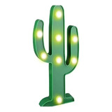 Cactus Lámpara De Led + Audifonos Color De La Estructura Verde