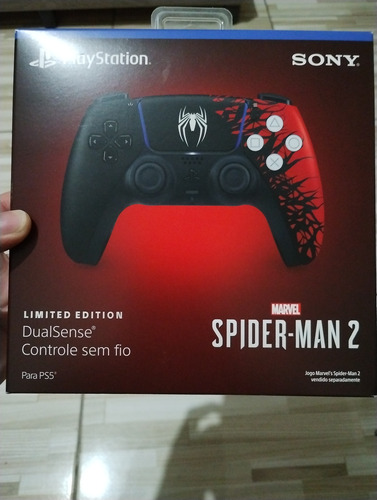 Dualsense Spider Man 2 Lacrado 