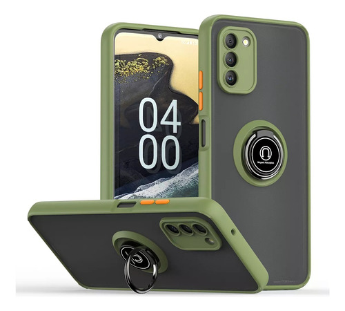 Funda Tpu + Anillo Pc Para Nokia G400 5g