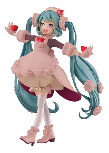 Furyu Amu-shp0553 Hatsune Miku Sweetsweets Series Miku Straw