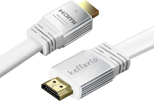 Cable Hdmi Plano 50 Pies 4k Cable Hdmi De Alta Velocida...