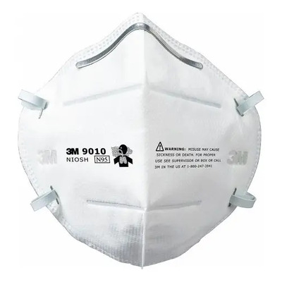 Mascarilla N95 De 3m Mod. 9010, Caja Con 50 Piezas Color Blanco | Envío gratis