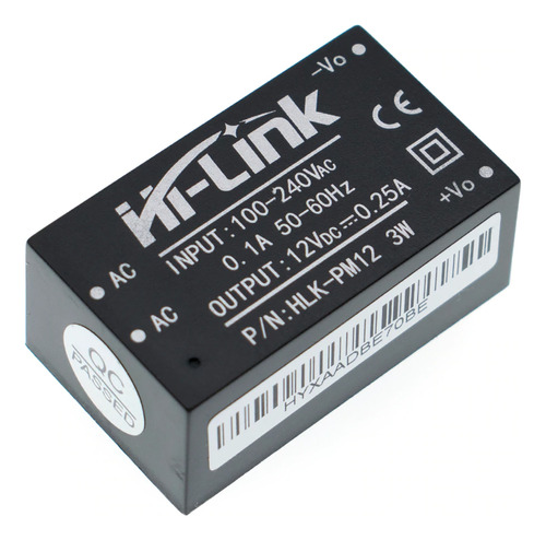 Mini Fuente De Alimentación Hlk-pm12 In:110/220vac Out:12vdc