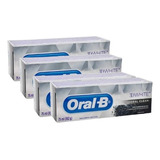 Kit De 4 Pastas Dentales 3d White Mineral Clean Oral B