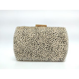 Bolsas Femininas Clutch Animal Print Veludo Festa (a1082)