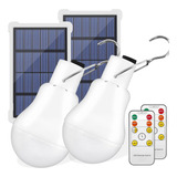 Bombillas Solares Portátiles 350lm Usb Recargable De E...