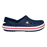 Crocs Originales Sueco Crocband Ojota Sandalia Azu/roj