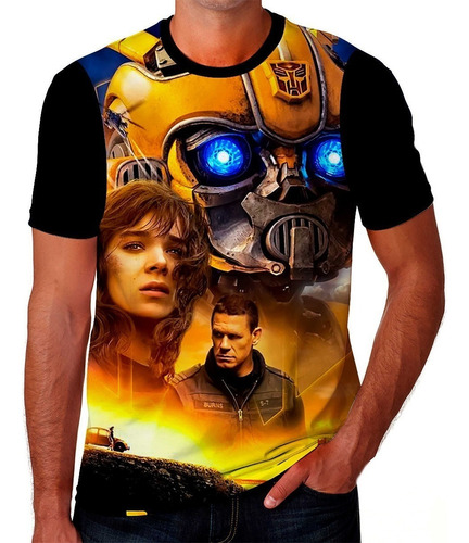 Camisa Camiseta Bumblebee Transformers Serie Filme Arte 15