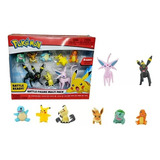 Jazwares Battle Multi Pack Pokemon Pikachu Espeon Squirtle