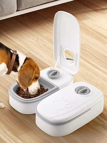 Dispensador Alimento Automático Perros Gatos Mascota Robot
