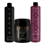 Kit Argan Fidelite Shampoo + Conditioner + Mascara