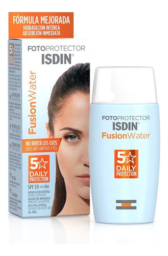 Isdin Fusion Water Oil Free - Ml - mL a $1780