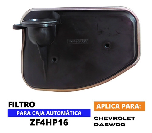 Filtro De Caja Chevrolet Optra / Daewoo Tacuma Zf4hp16 Foto 3