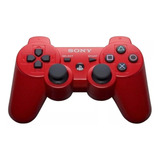 Control Joystick Inalámbrico Playstation Dualshock 3 Rojo