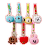 Set De 7 Monederos De Silicon Bt21